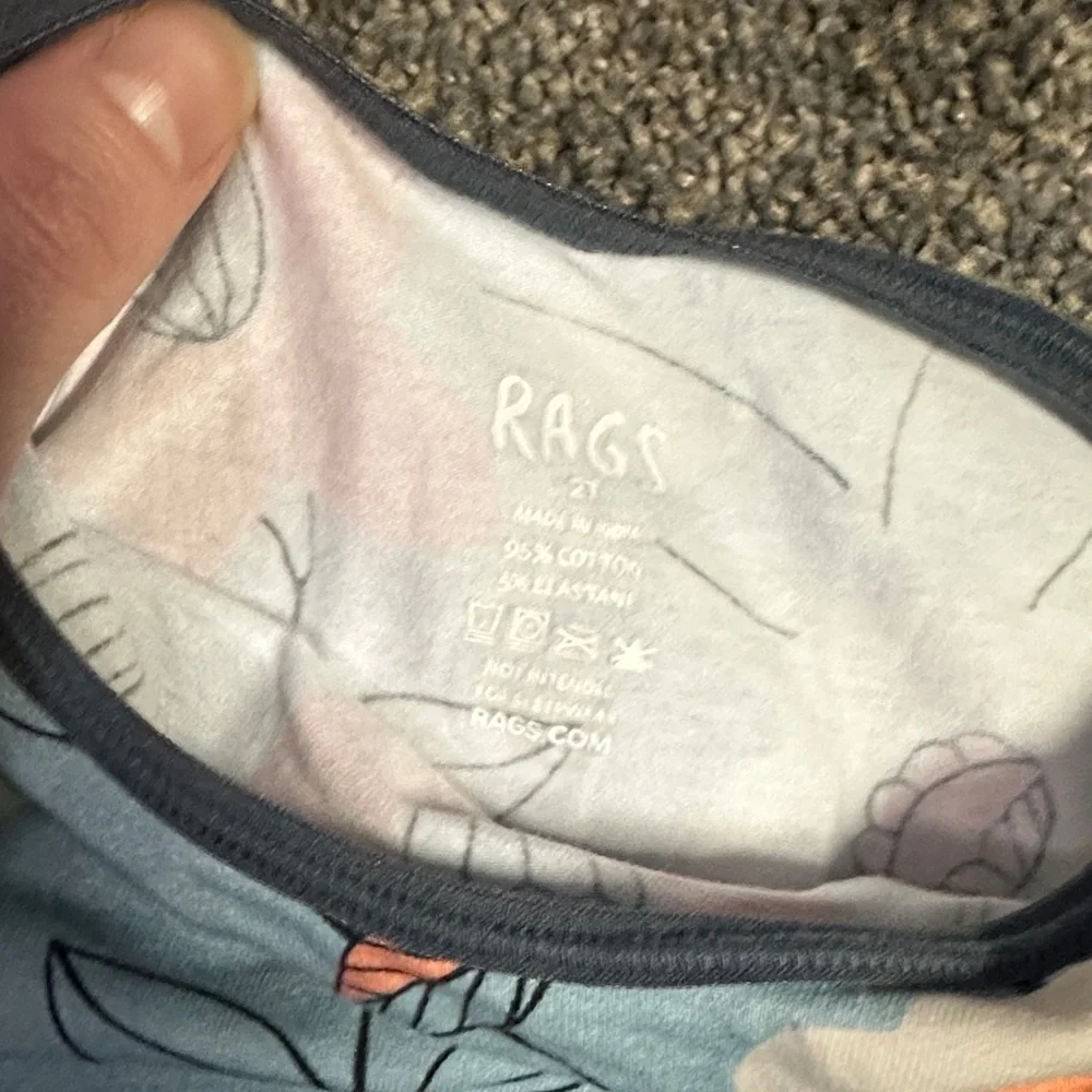 Rags to raches romper 2t - Picture 2 of 4